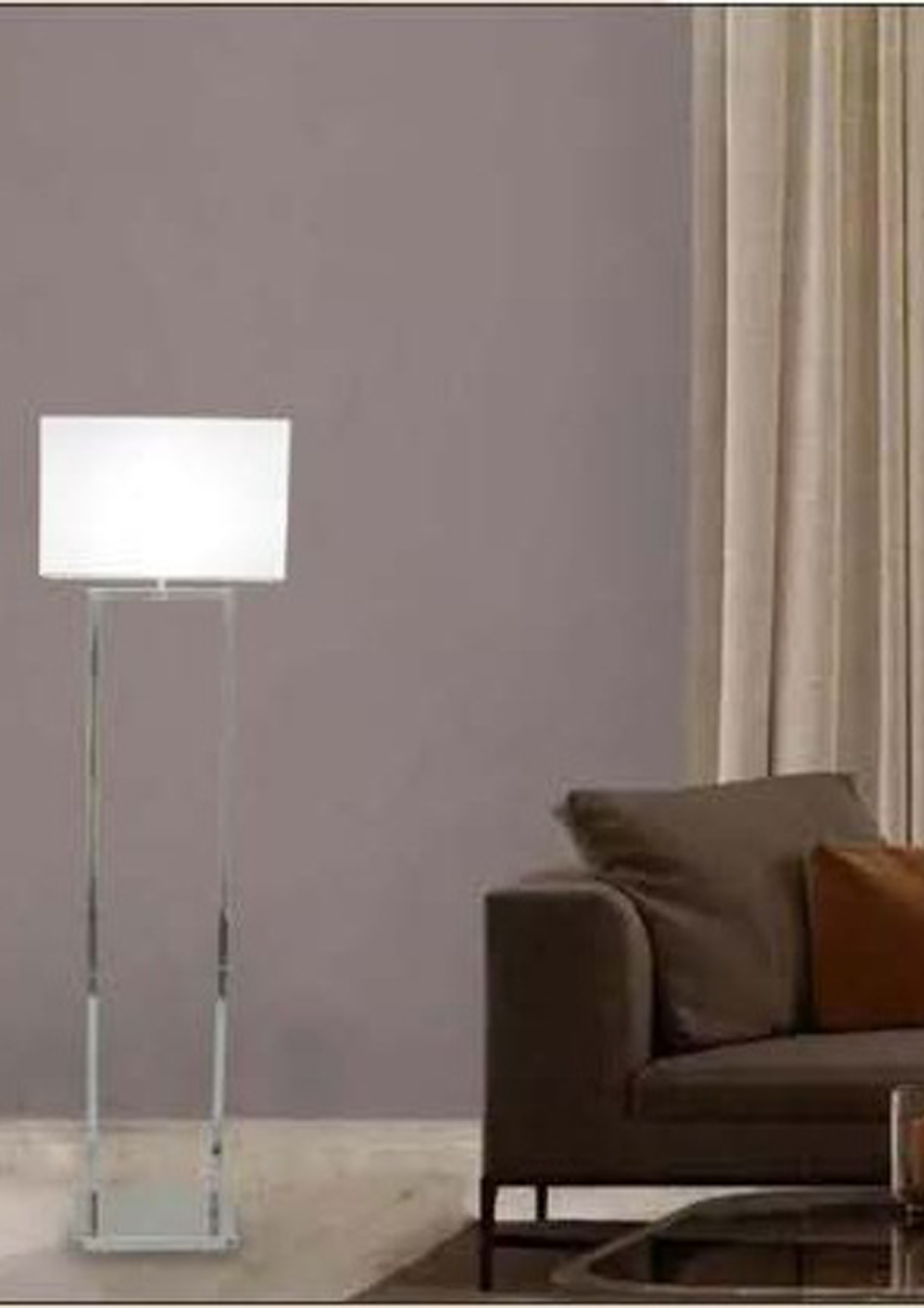 Beyond Lights - White Floor Lamp- GL